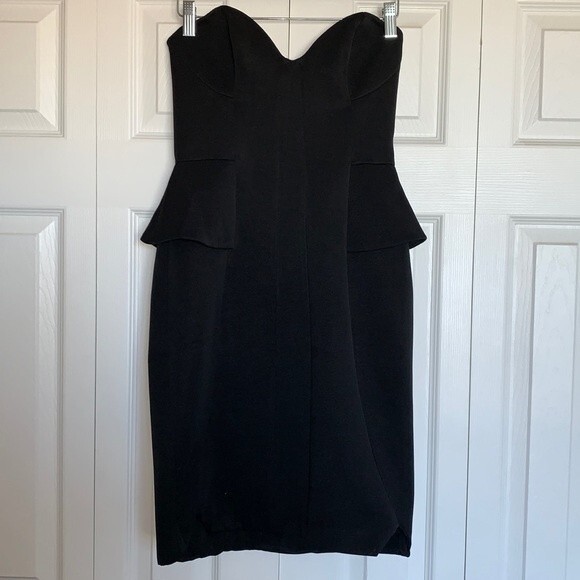 NWT Finders Keepers Take A Shot Peplum Dress Sz S - Picture 3 of 13